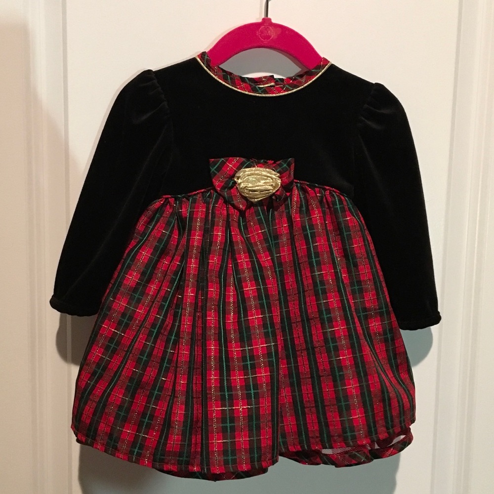🎄Rose Cottage Baby Girl Christmas Dress 🎄
